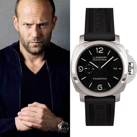 celebrities wearing panerai|jason statham panerai.